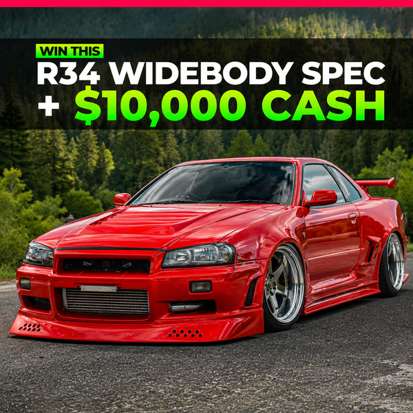 BBPG #5 Is Here: Win a Custom Widebody R34 Skyline + $10,000 Cash