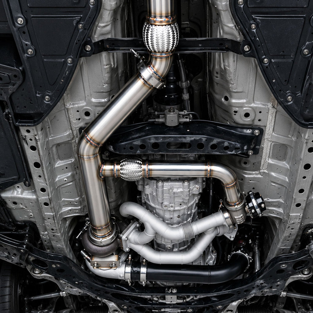 Mid Mount Single Turbo Kit for Nissan 370Z Infiniti G37 The 600+ WHP VQ37VHR Turbo System the Community Has Been Waiting For