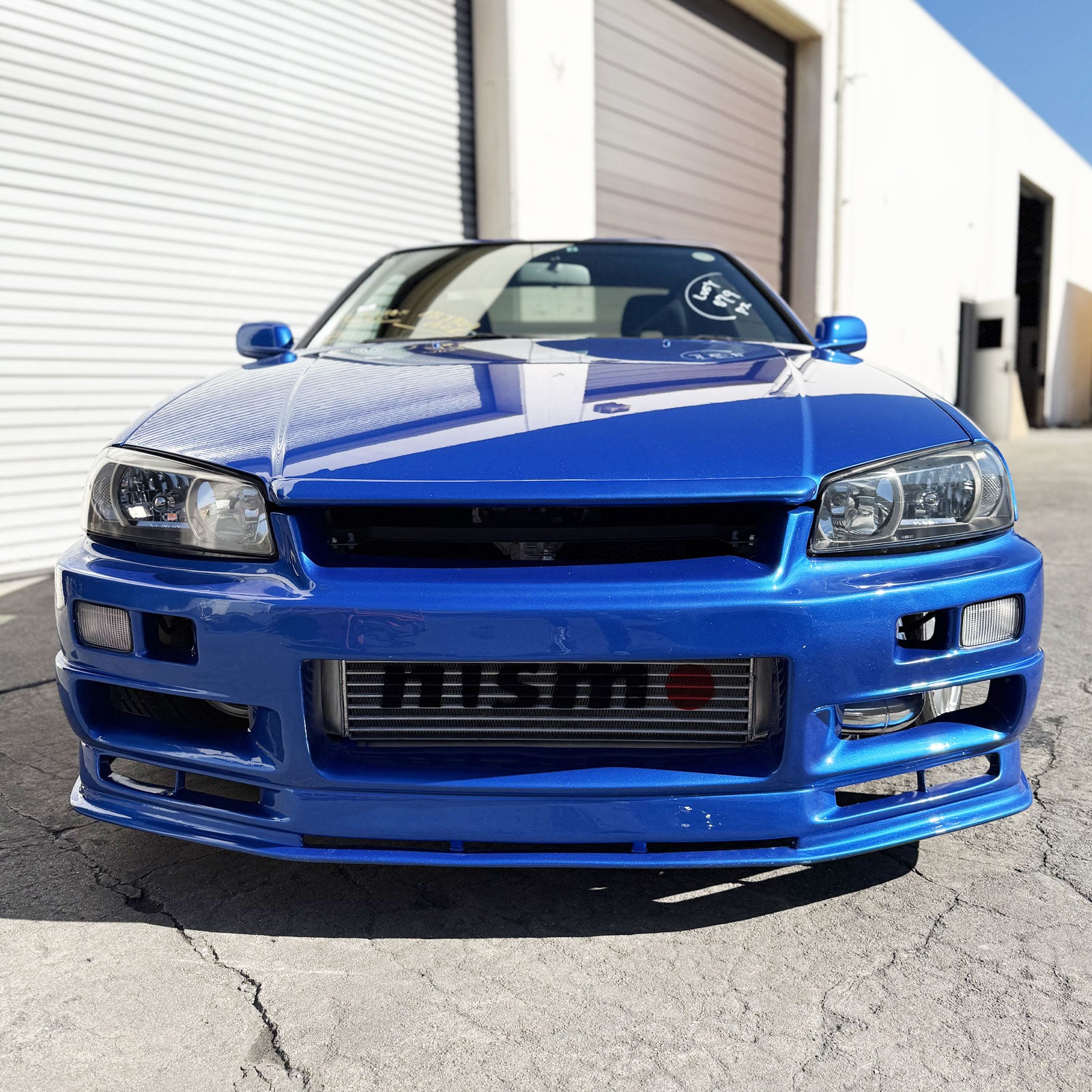 1998 Nissan Bayside Blue Skyline R34 GTT