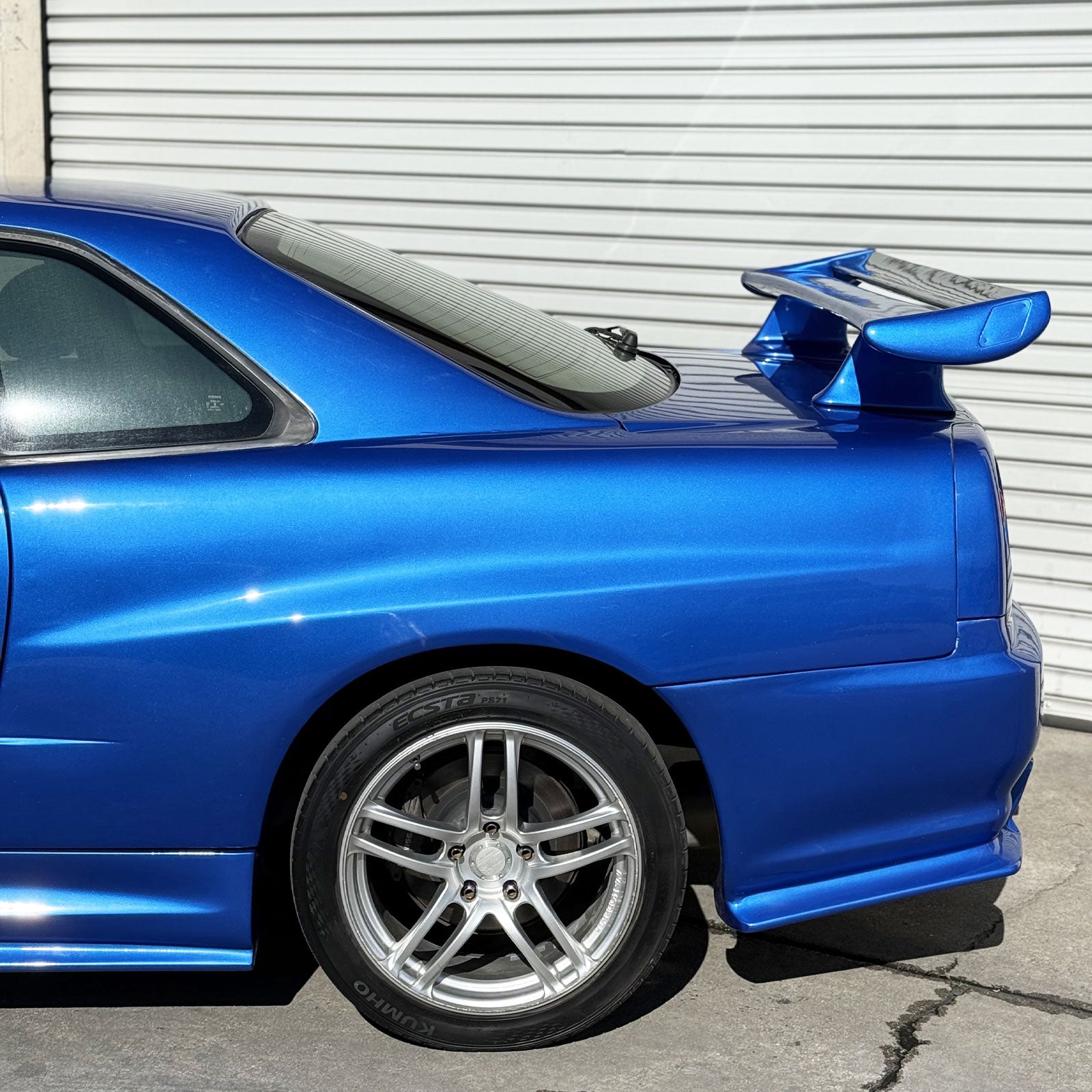1998 Nissan Bayside Blue Skyline R34 GTT