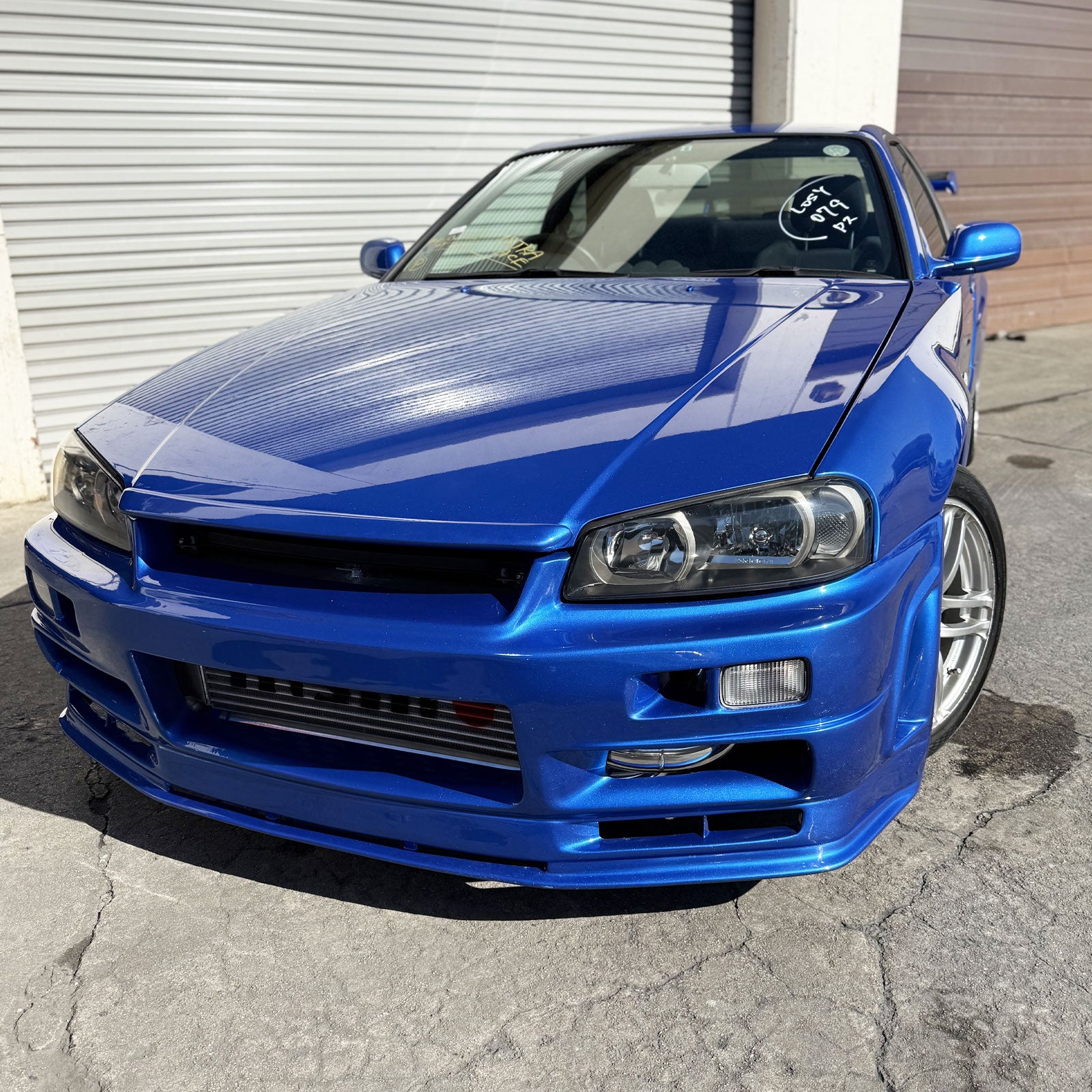 1998 Nissan Bayside Blue Skyline R34 GTT
