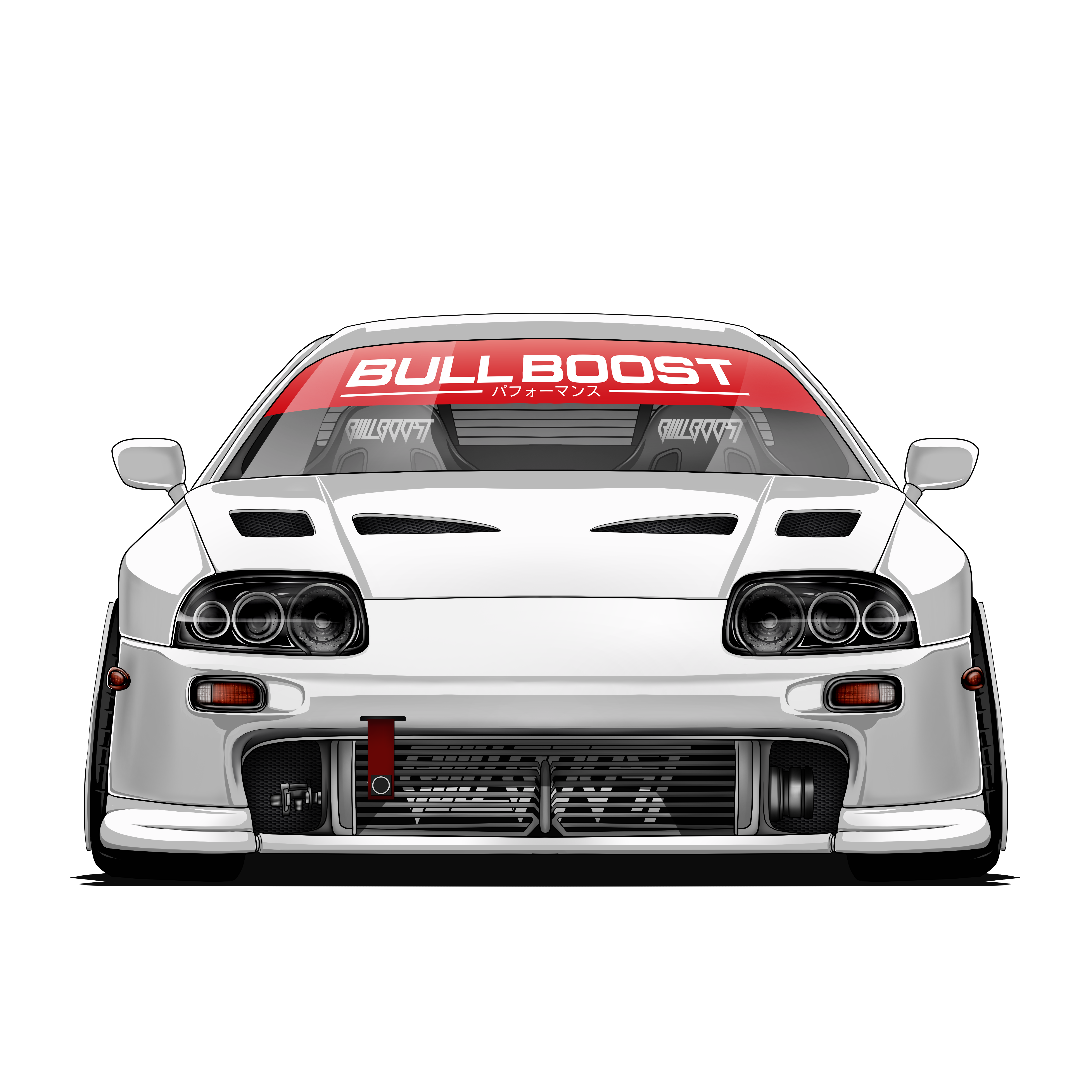 Bull Boost Vinyl Window Banner | 45 ENTRIES