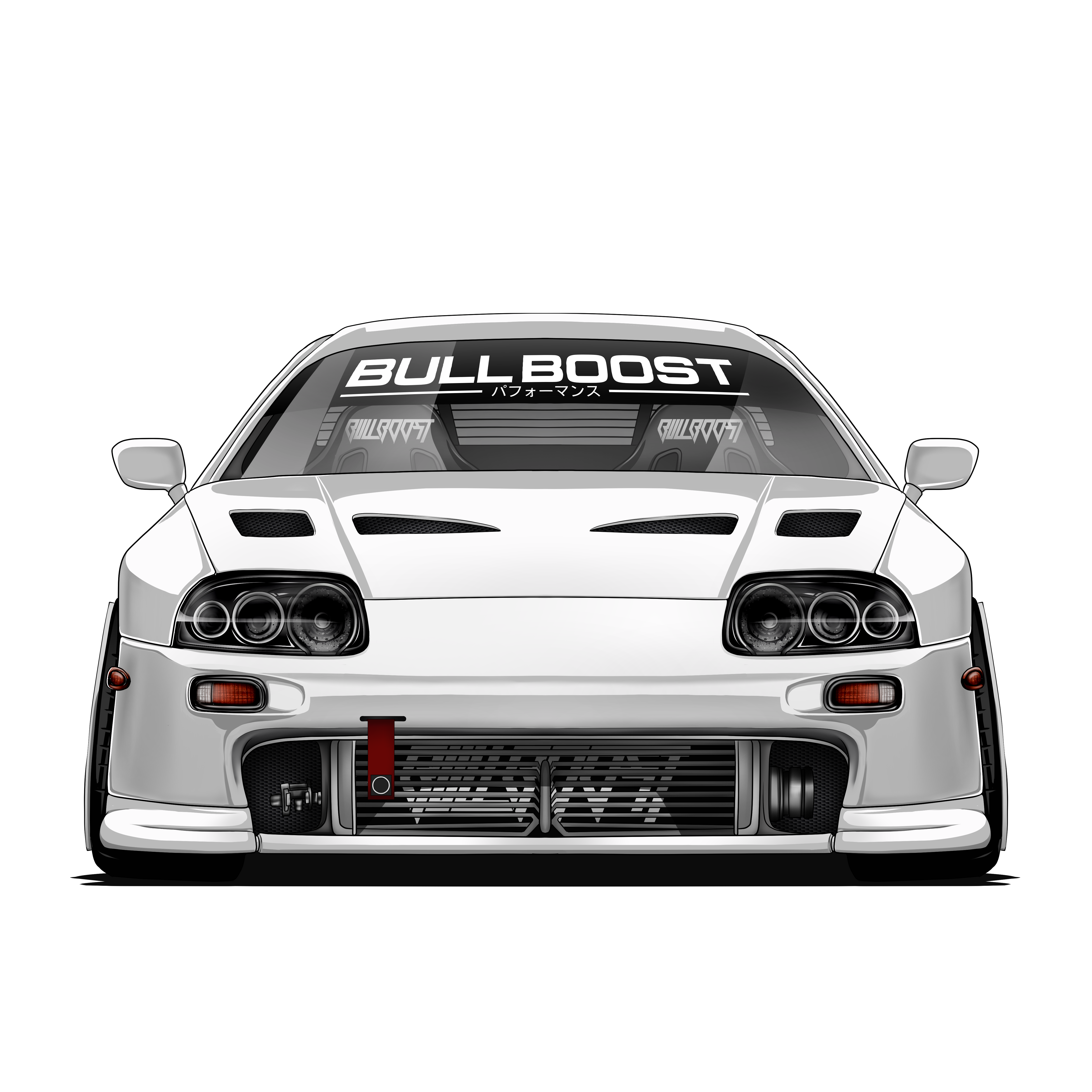 Bull Boost Vinyl Window Banner | 45 ENTRIES