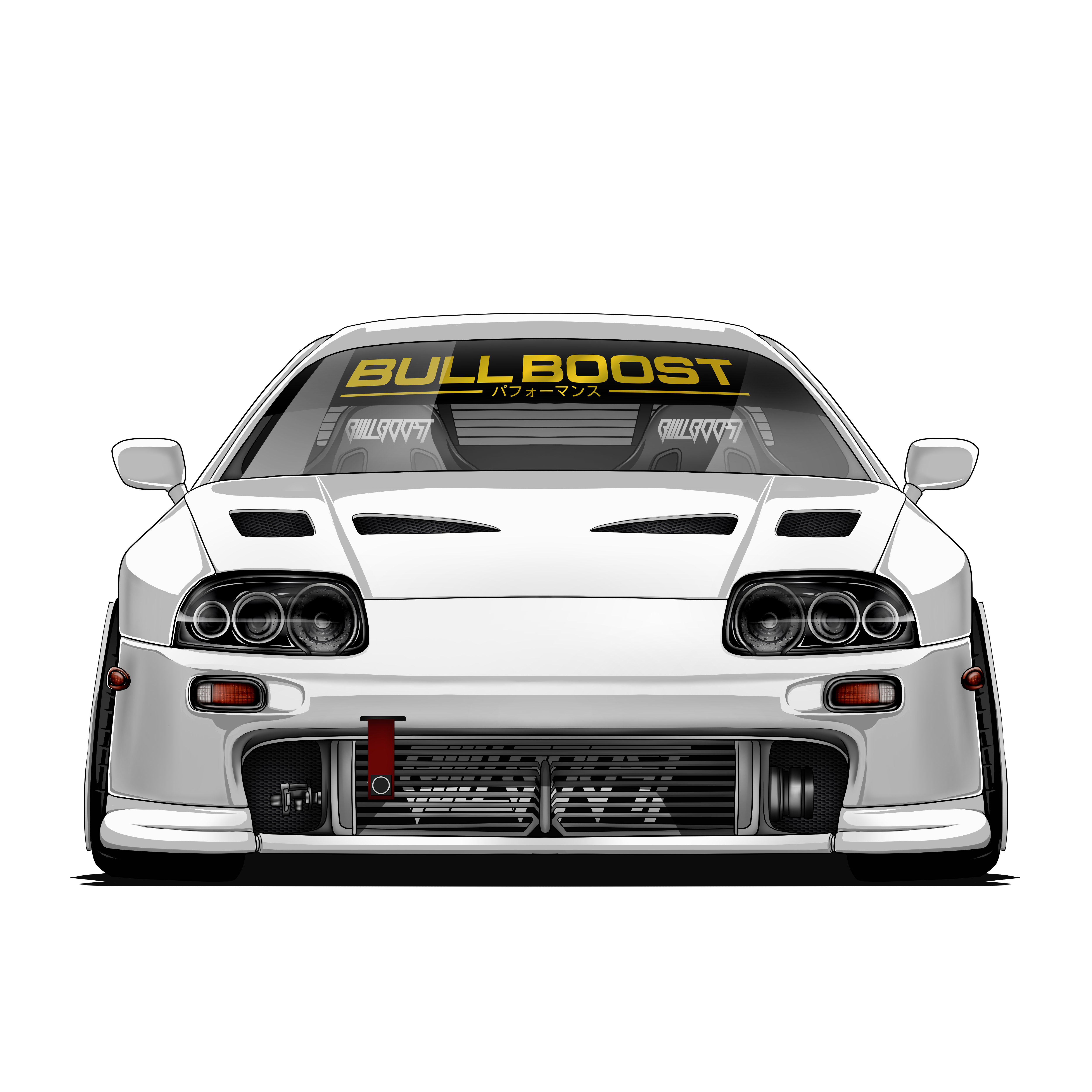 Bull Boost Vinyl Window Banner | 45 ENTRIES