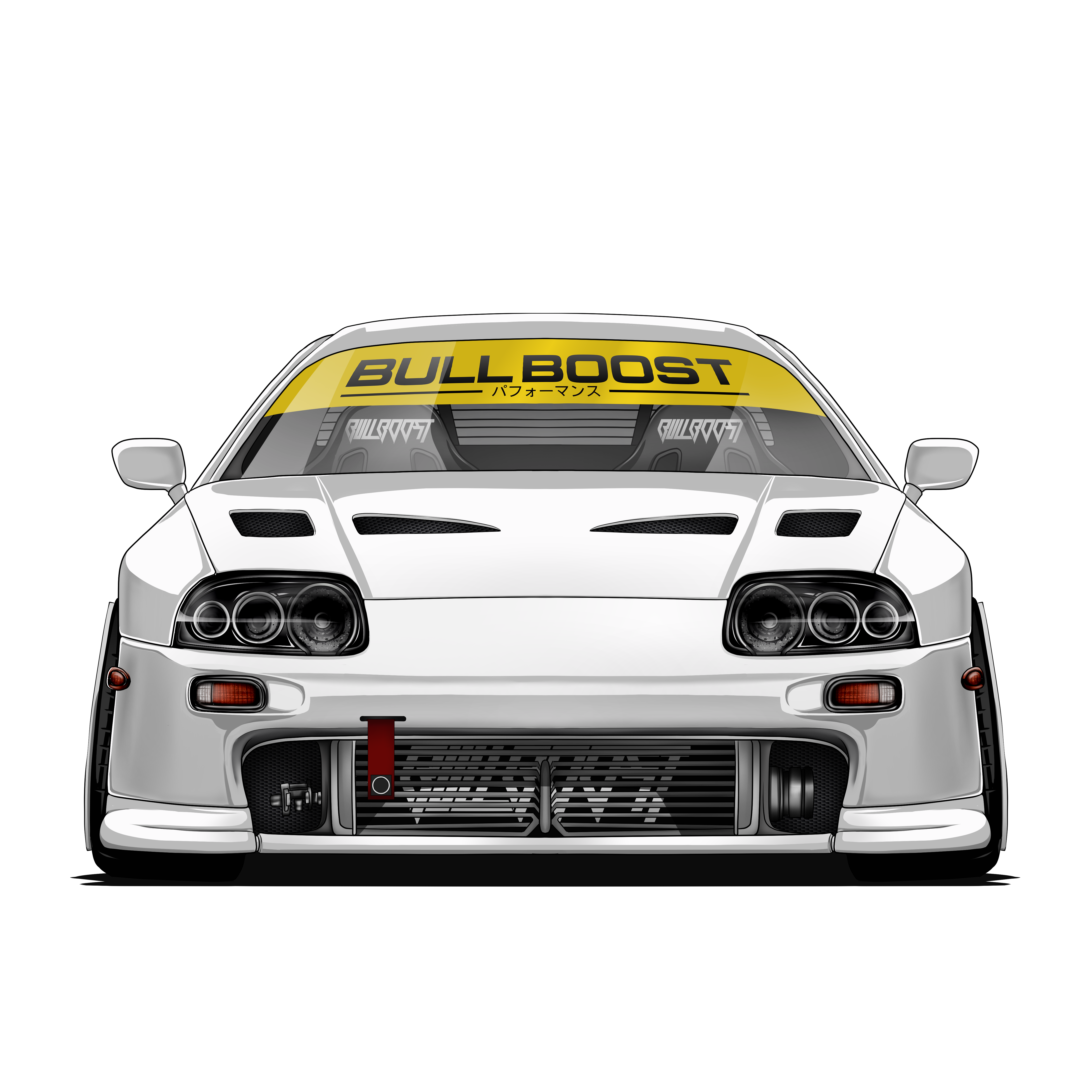 Bull Boost Vinyl Window Banner | 45 ENTRIES