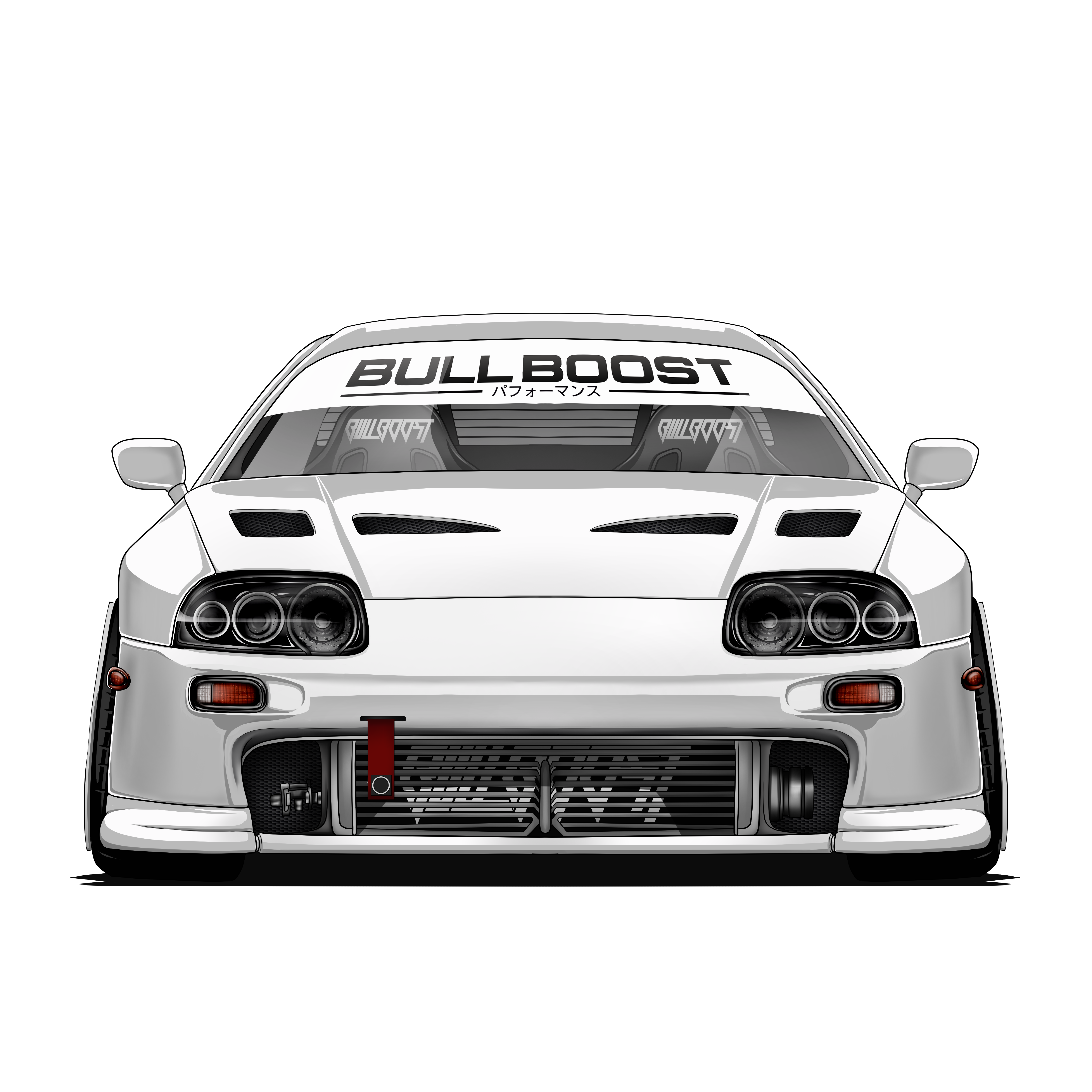 Bull Boost Vinyl Window Banner | 45 ENTRIES