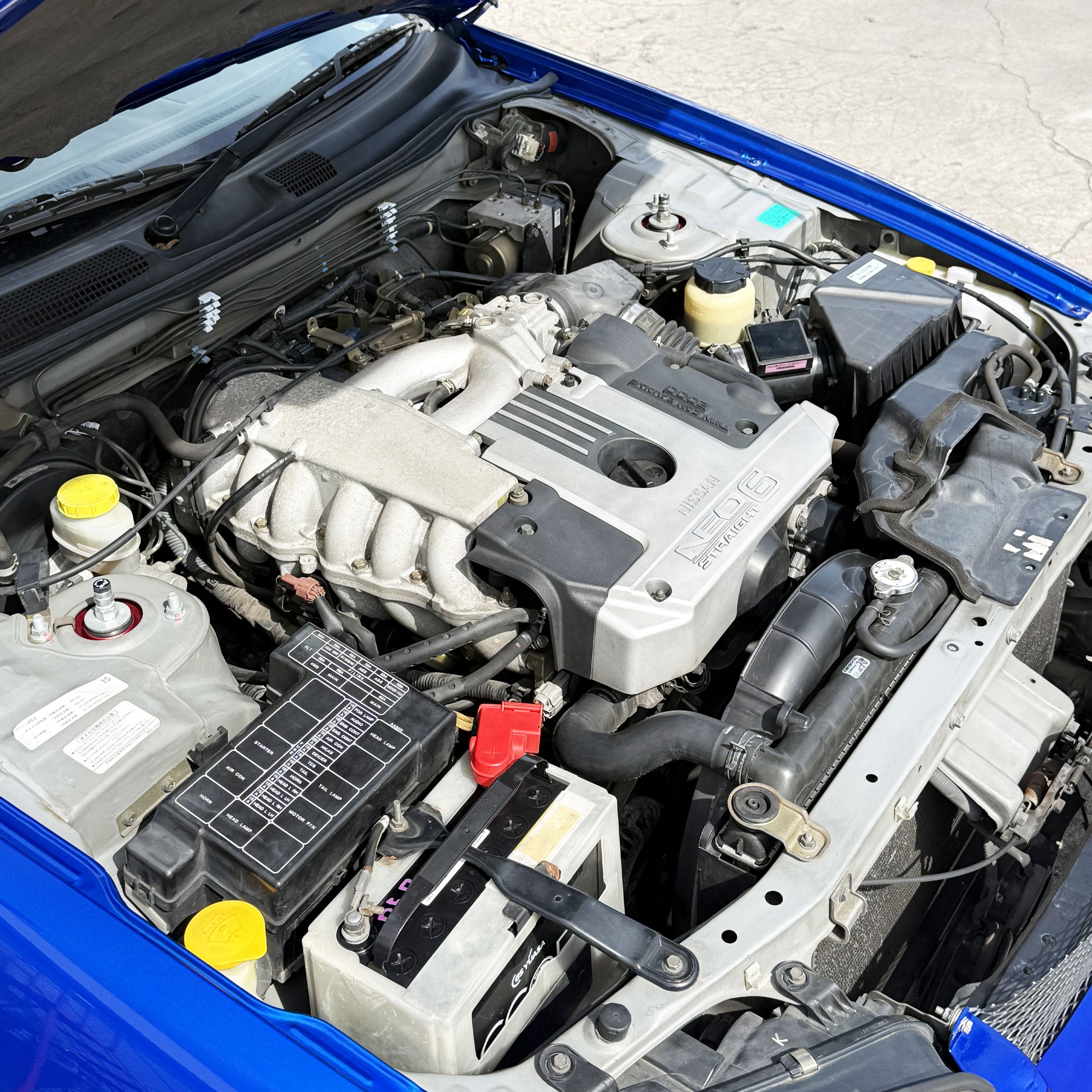 2000 Nissan Bayside Blue Skyline HR34 GT