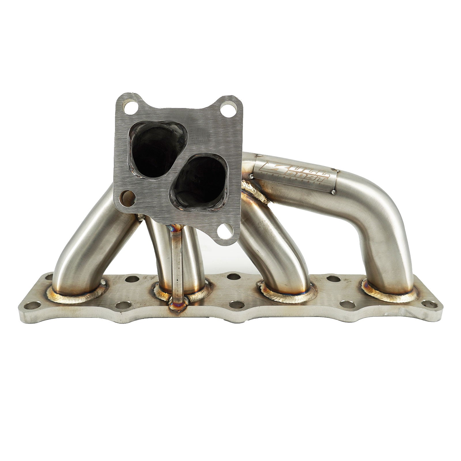Turbo Exhaust Header Manifold Kit For 2008-2015 Mitsubishi Lancer Evolution X (4B11T 2.0L)