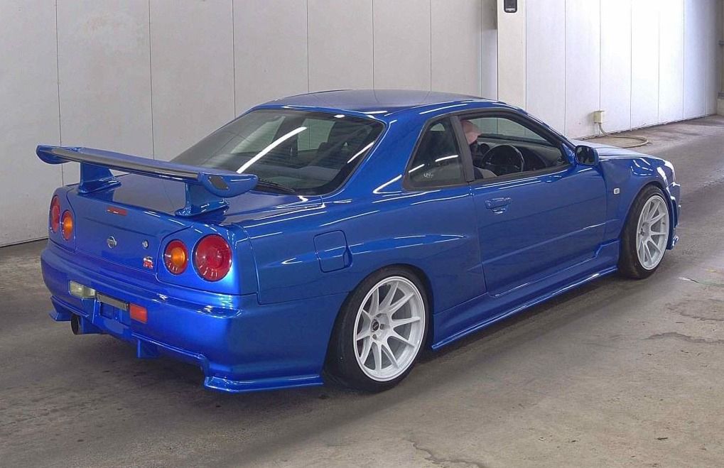 1998 Nissan Skyline R34 GTT Bayside Blue