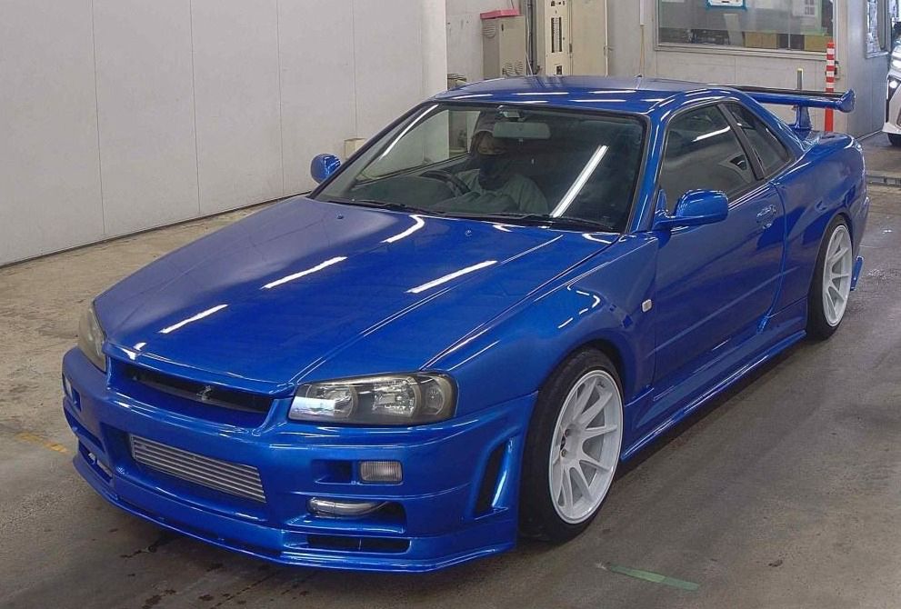 1998 Nissan Skyline R34 GTT Bayside Blue
