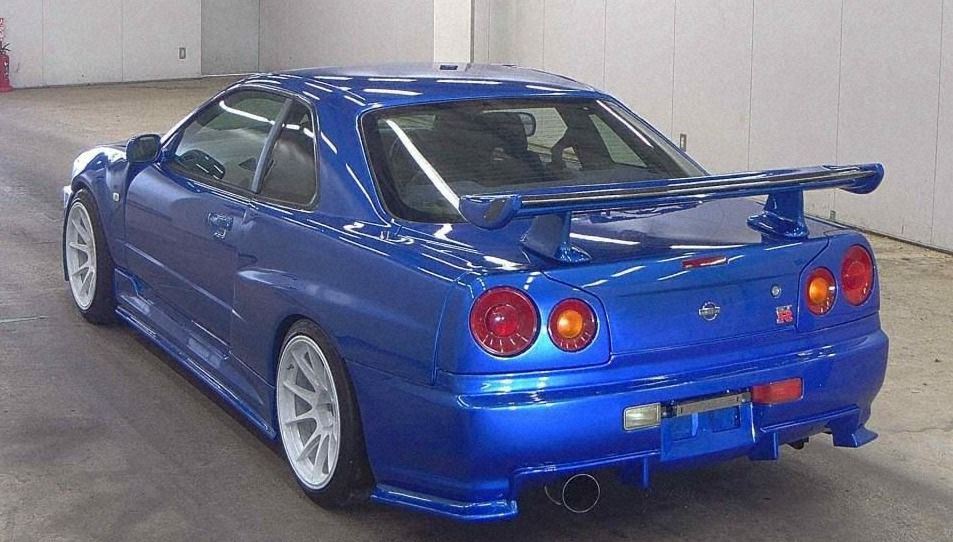 1998 Nissan Skyline R34 GTT Bayside Blue