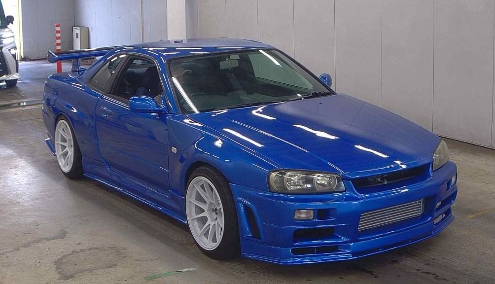 1998 Nissan Skyline GTT R34 Bayside Blue 57k Miles– Bull Boost Performance