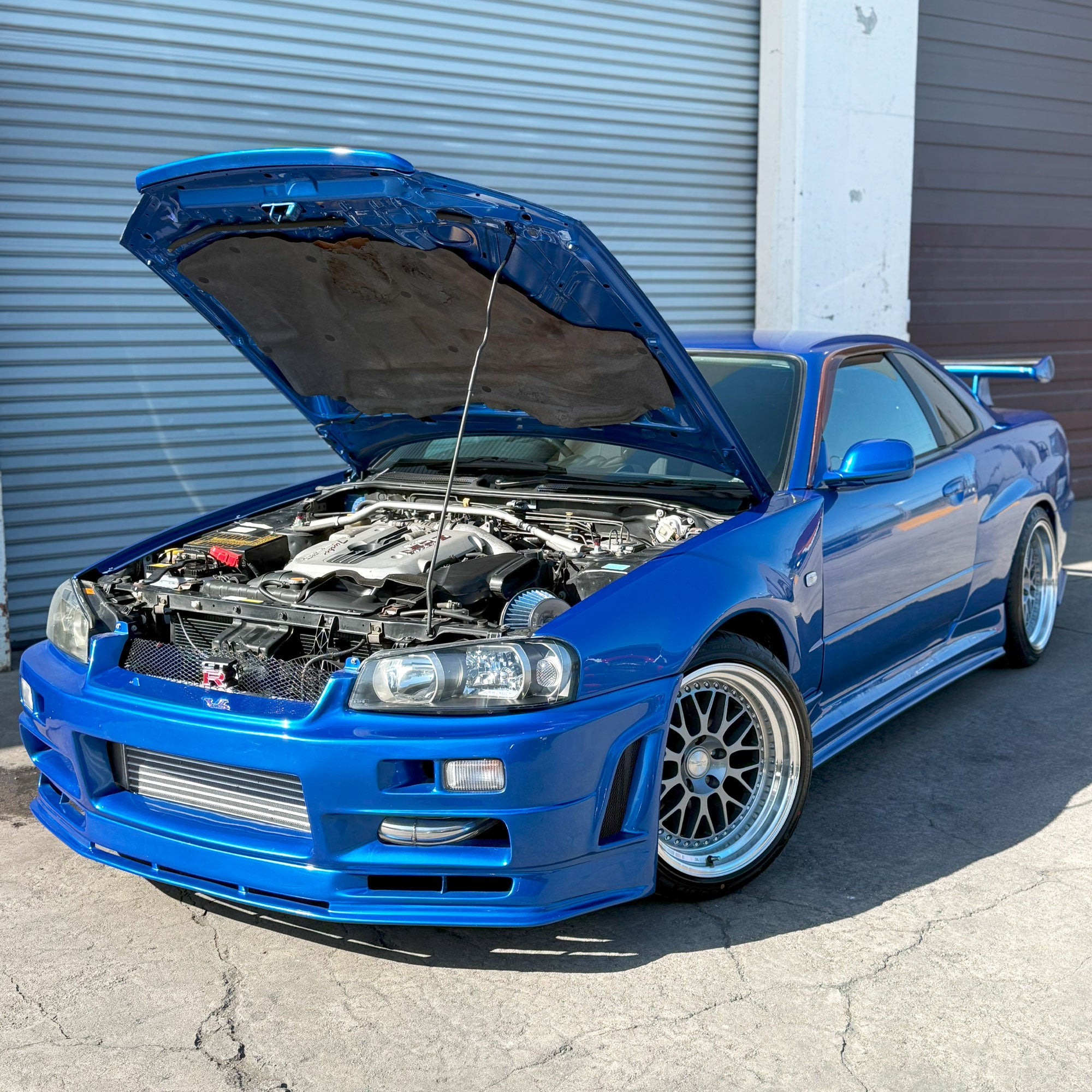 1998 Nissan Skyline R34 GTT Bayside Blue