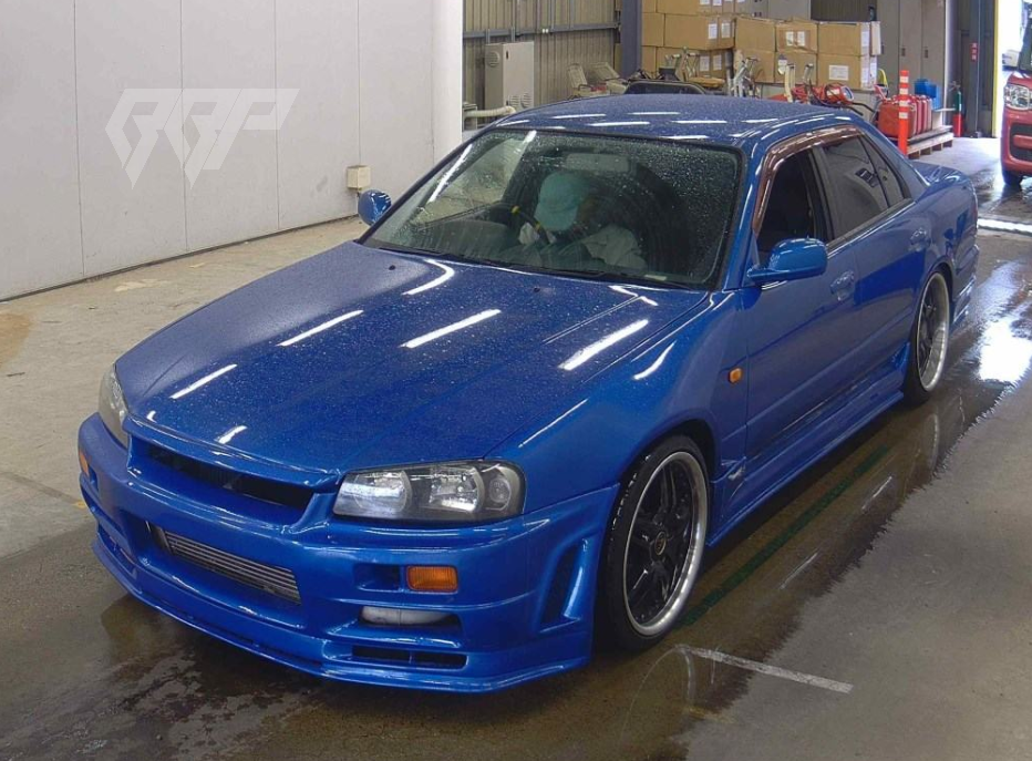 1998 Nissan Skyline R34 GTT Sedan Bayside Blue