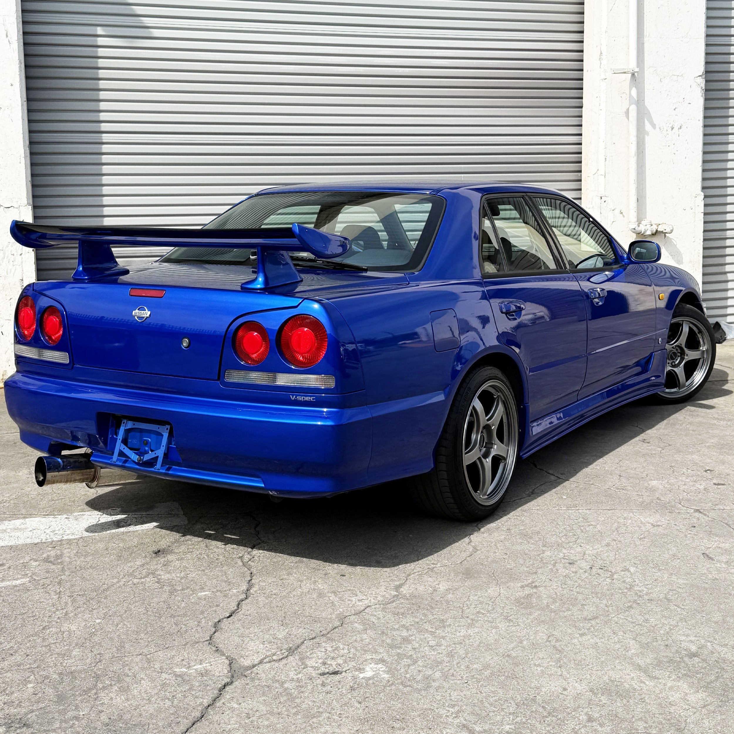2000 Nissan Bayside Blue Skyline HR34 GT
