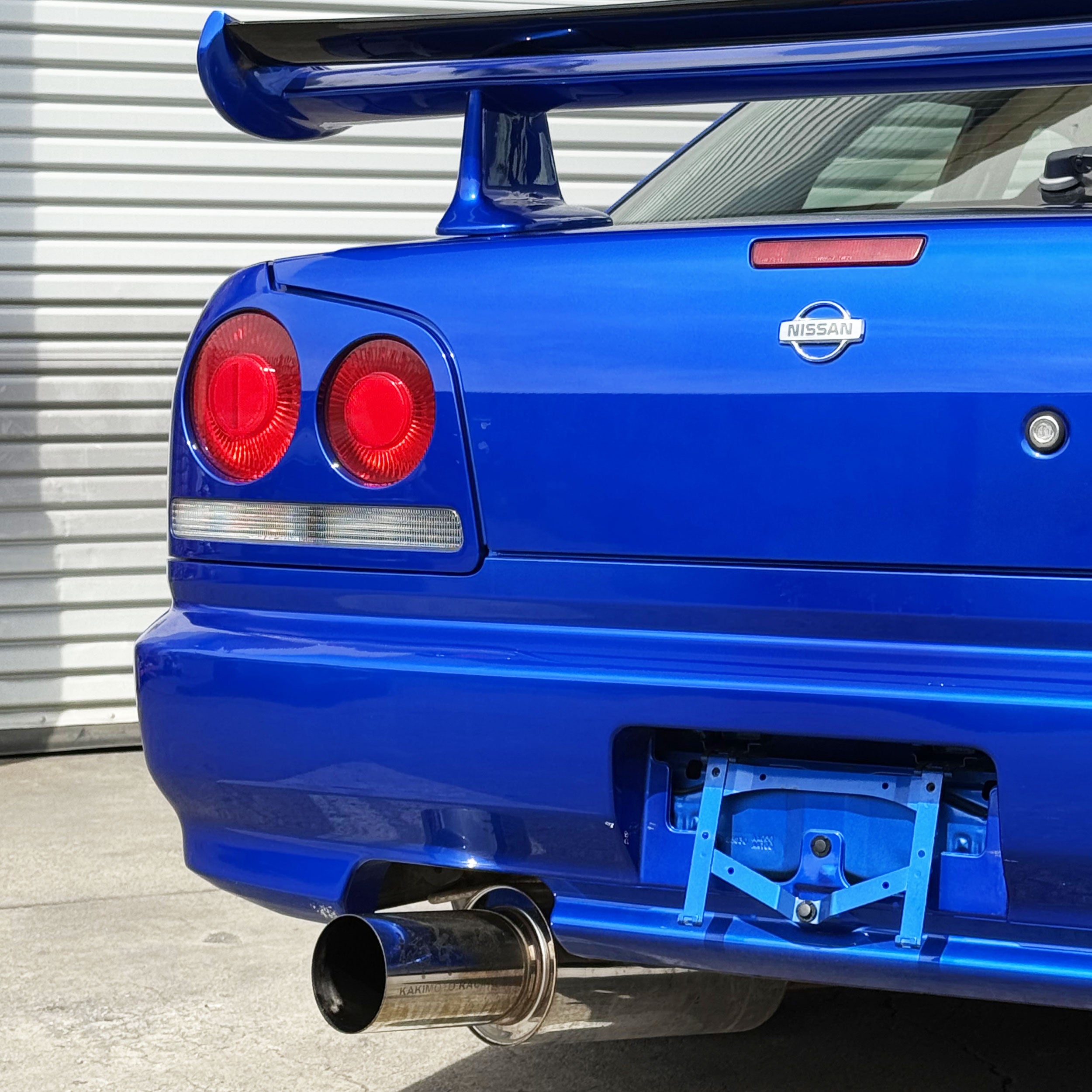 2000 Nissan Bayside Blue Skyline HR34 GT