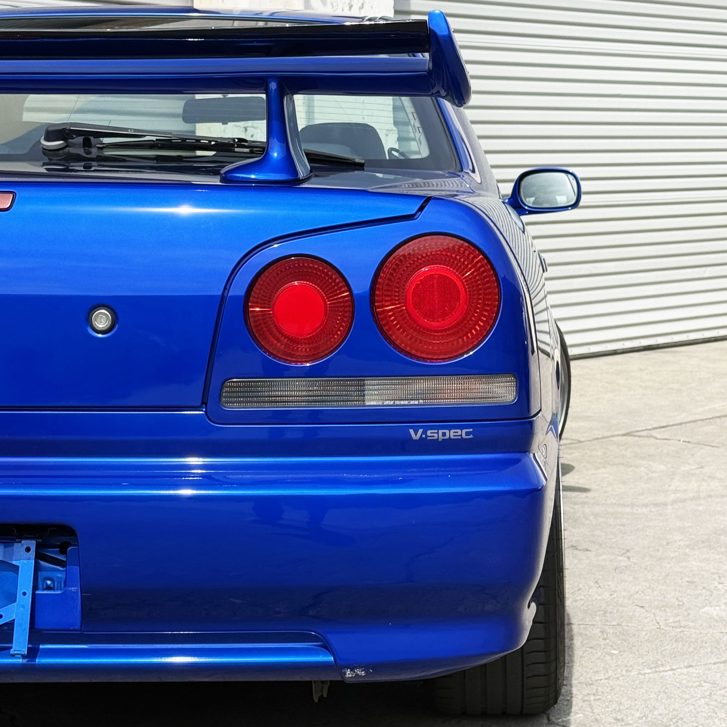 2000 Nissan Bayside Blue Skyline HR34 GT
