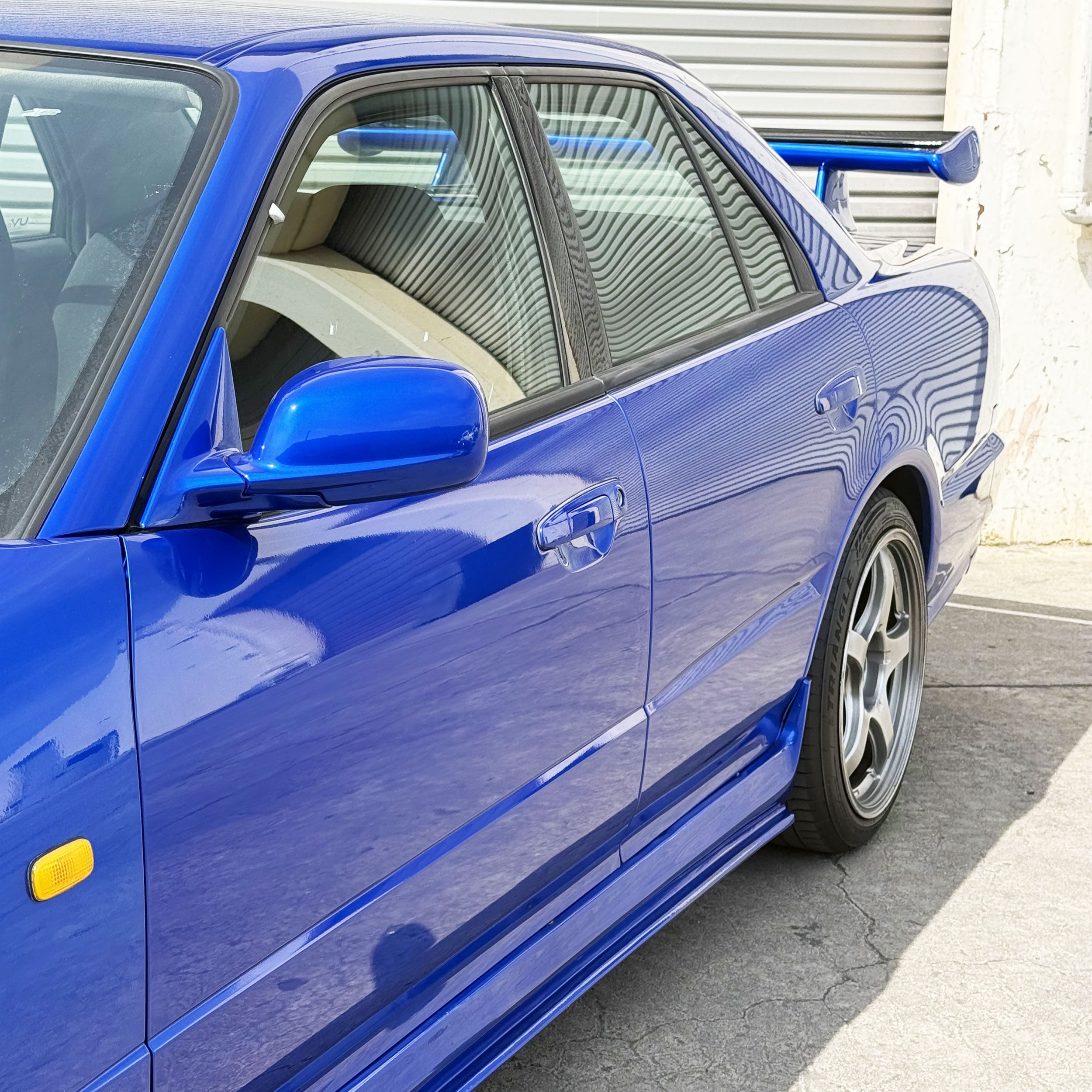 2000 Nissan Bayside Blue Skyline HR34 GT