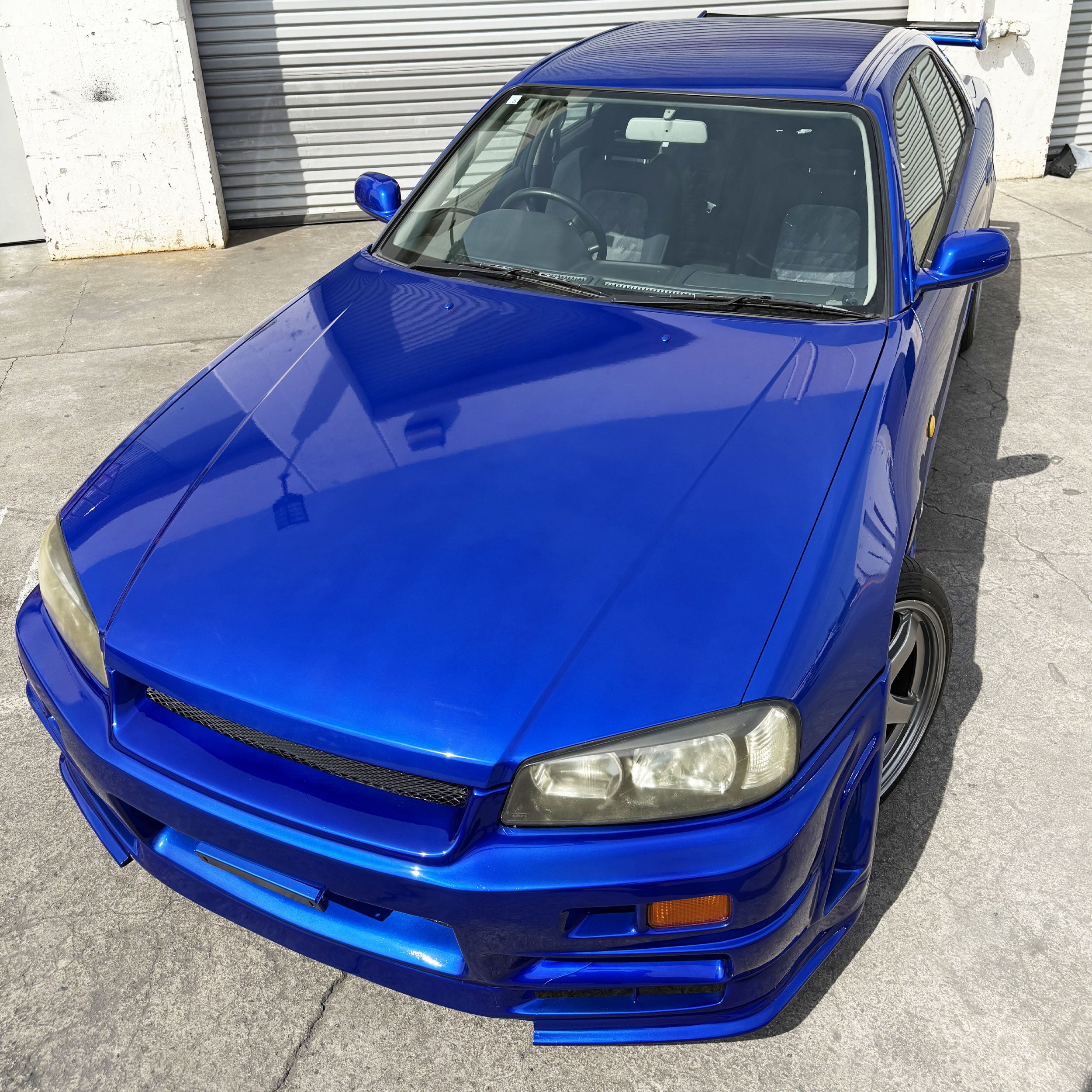 2000 Nissan Bayside Blue Skyline HR34 GT