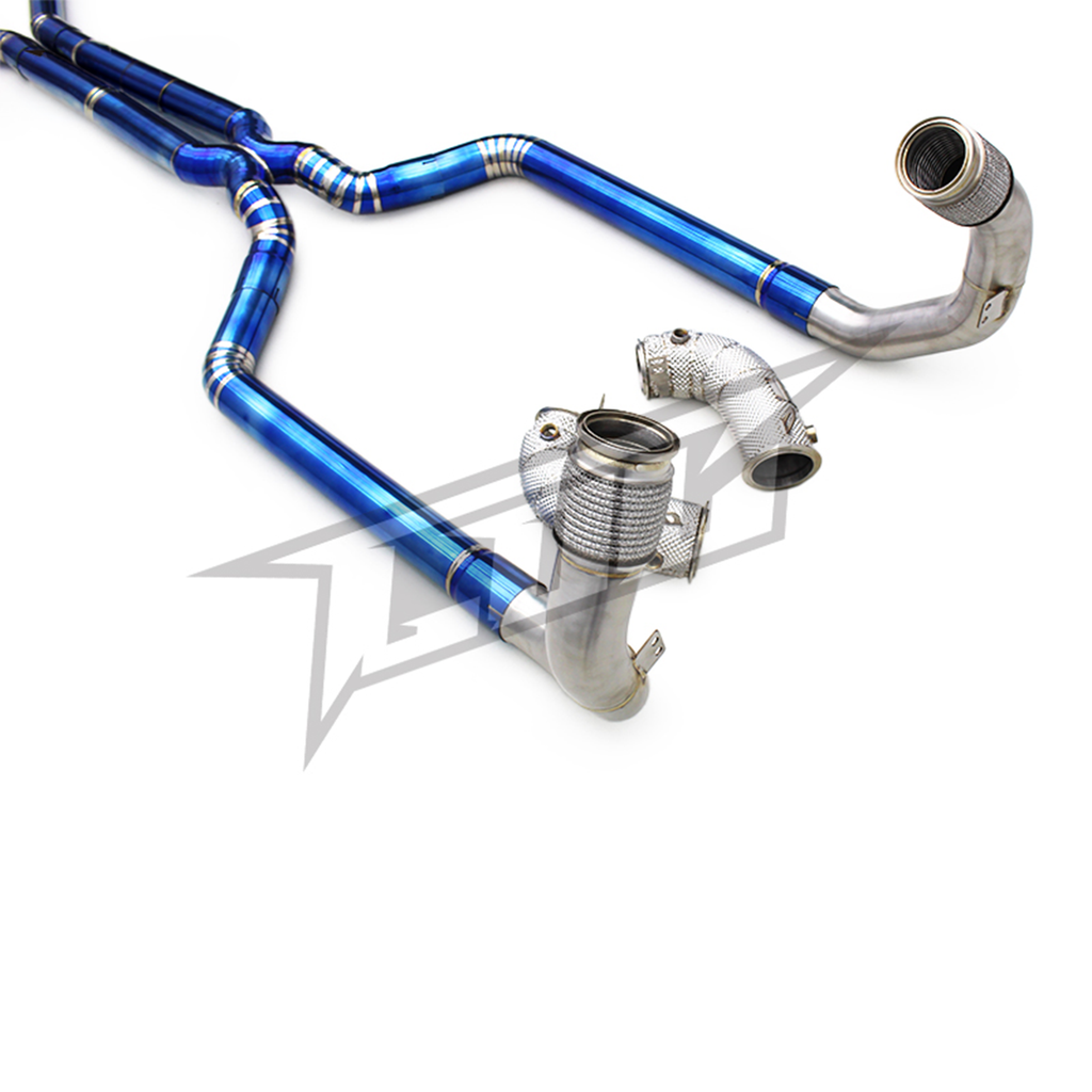 ARMYTRIX Stainless Steel Valvetronic Catback Exhaust System Dual Matte Black Tips Audi RS4 B9 | RS5 B9 2.9 V6 Turbo 2017-2023