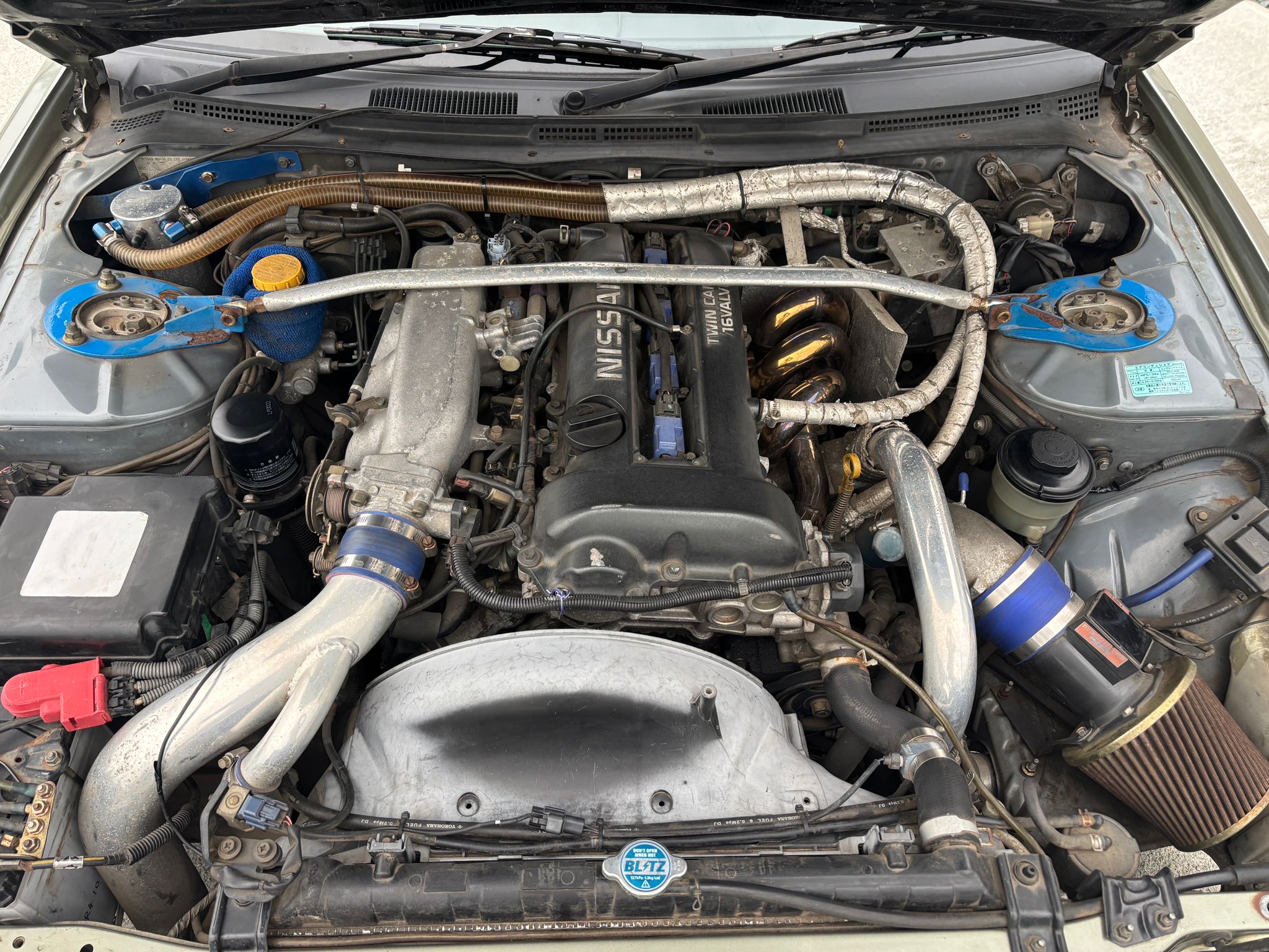 1999 Nissan Silvia Spec R Aero Millennium Jade Green Genuine R34 GT-R Color