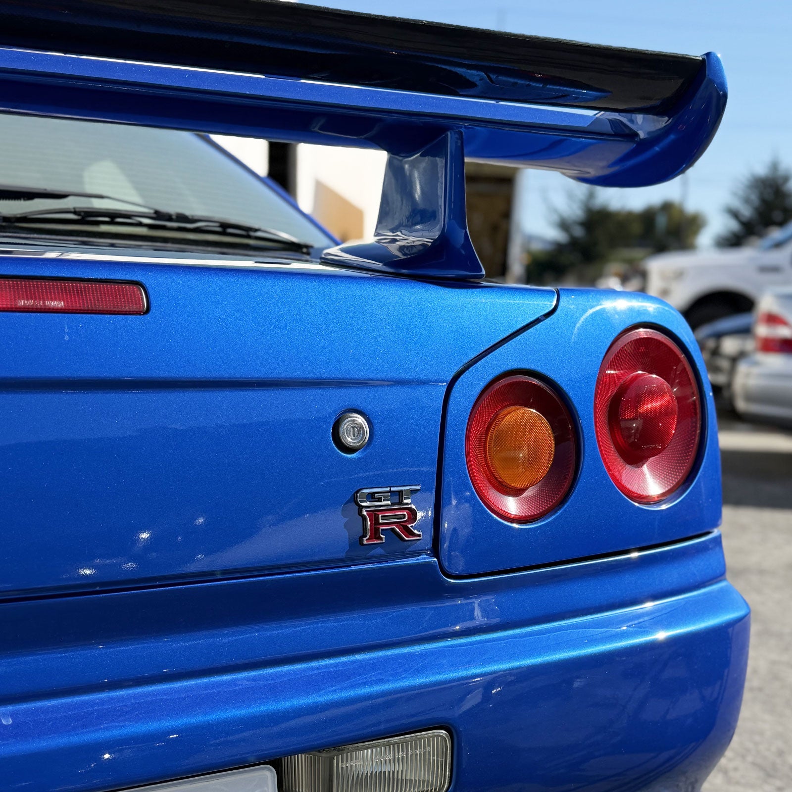 1998 Nissan Bayside Blue Skyline R34 GTT
