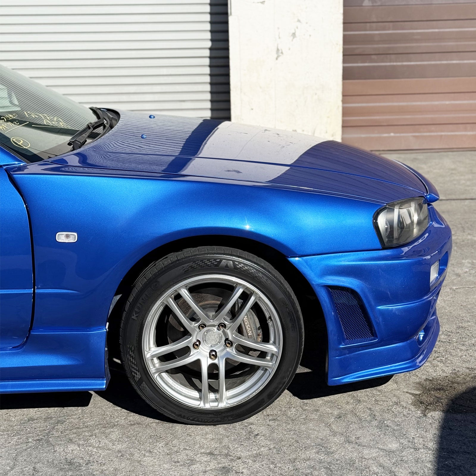 1998 Nissan Bayside Blue Skyline R34 GTT