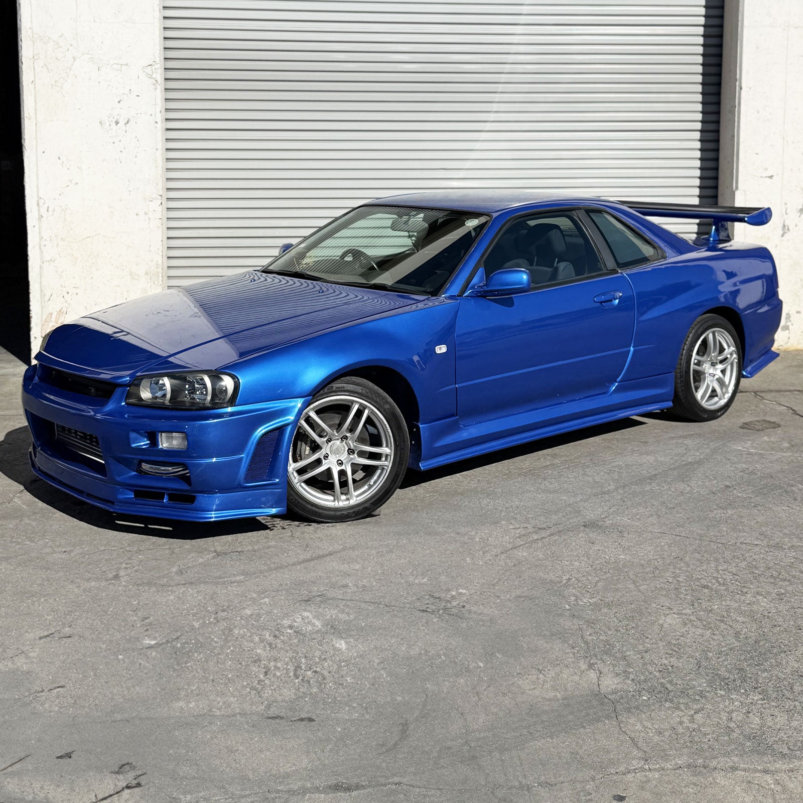 1998 Nissan Bayside Blue Skyline R34 GTT