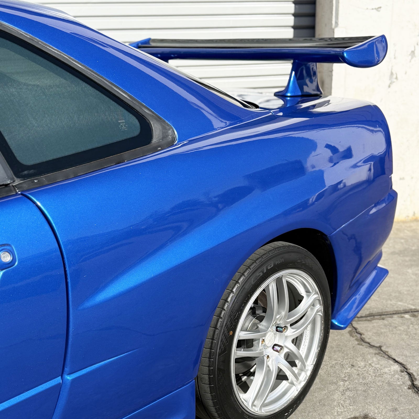 1998 Nissan Bayside Blue Skyline R34 GTT