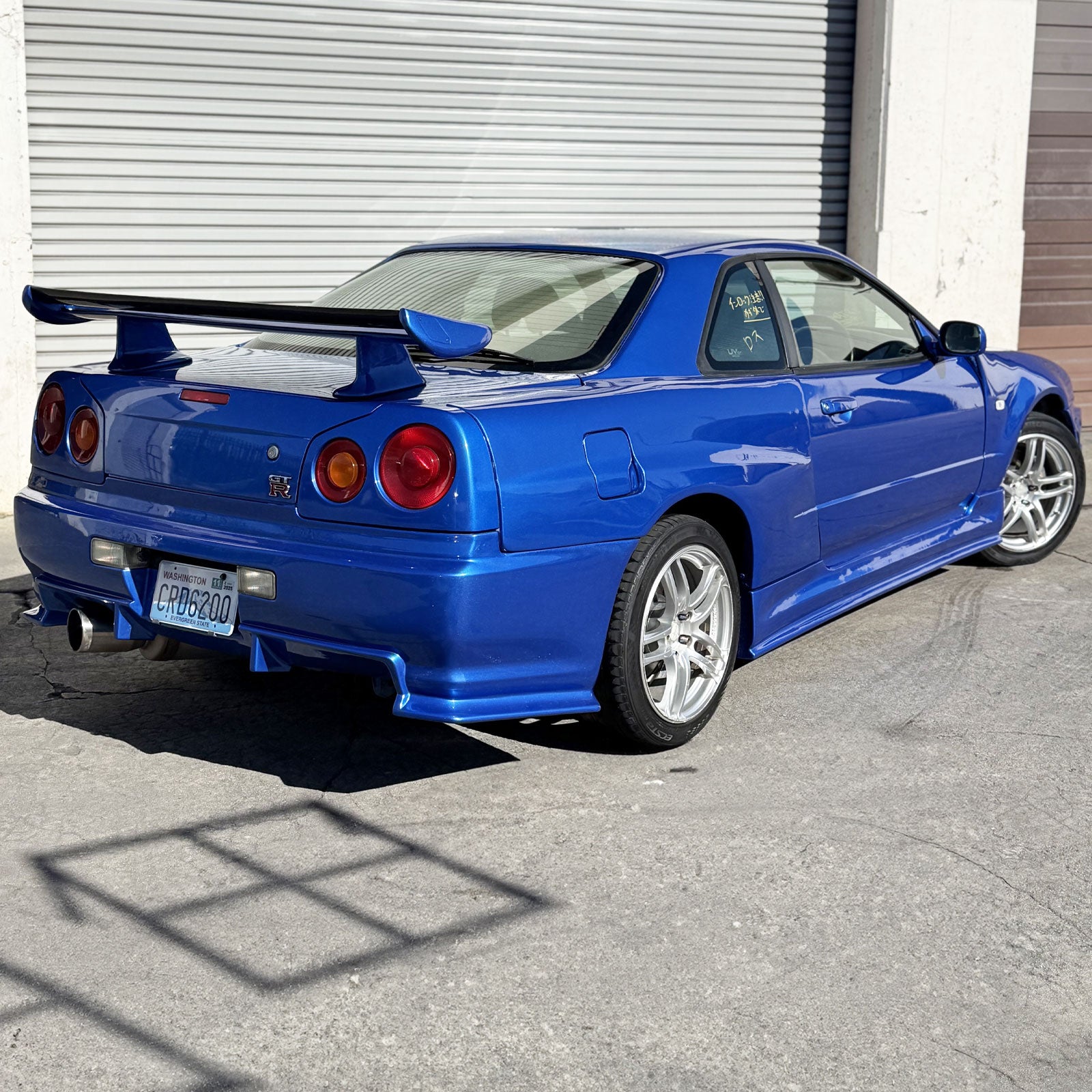 1998 Nissan Bayside Blue Skyline R34 GTT