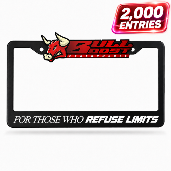 BBP® License Plate Cover 2000 ENTRIES
