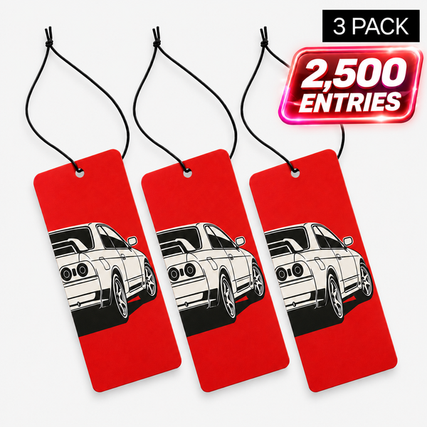 BBP® R32 New Car Smell Air Fresheners (3) 2500 ENTRIES