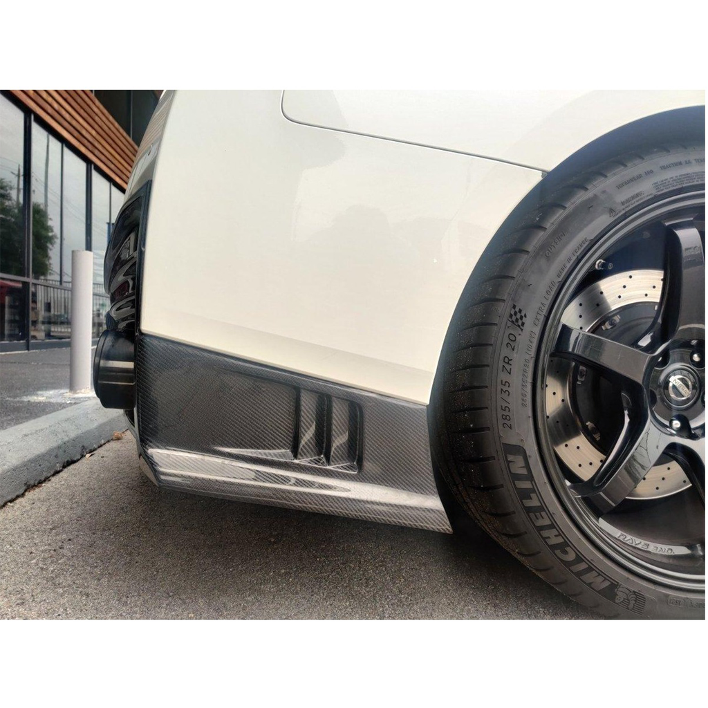 Carbon Fiber N Style Rear Diffuser for Nissan GT R R35– Bull Boost ...
