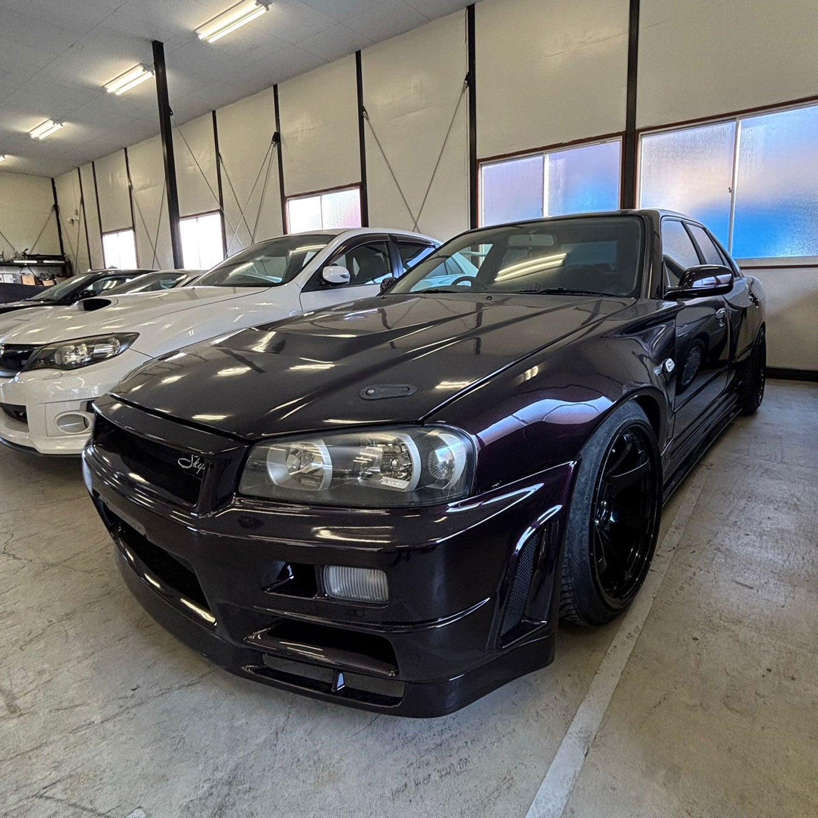 1999 Nissan Skyline R34 Midnight Purple GTT