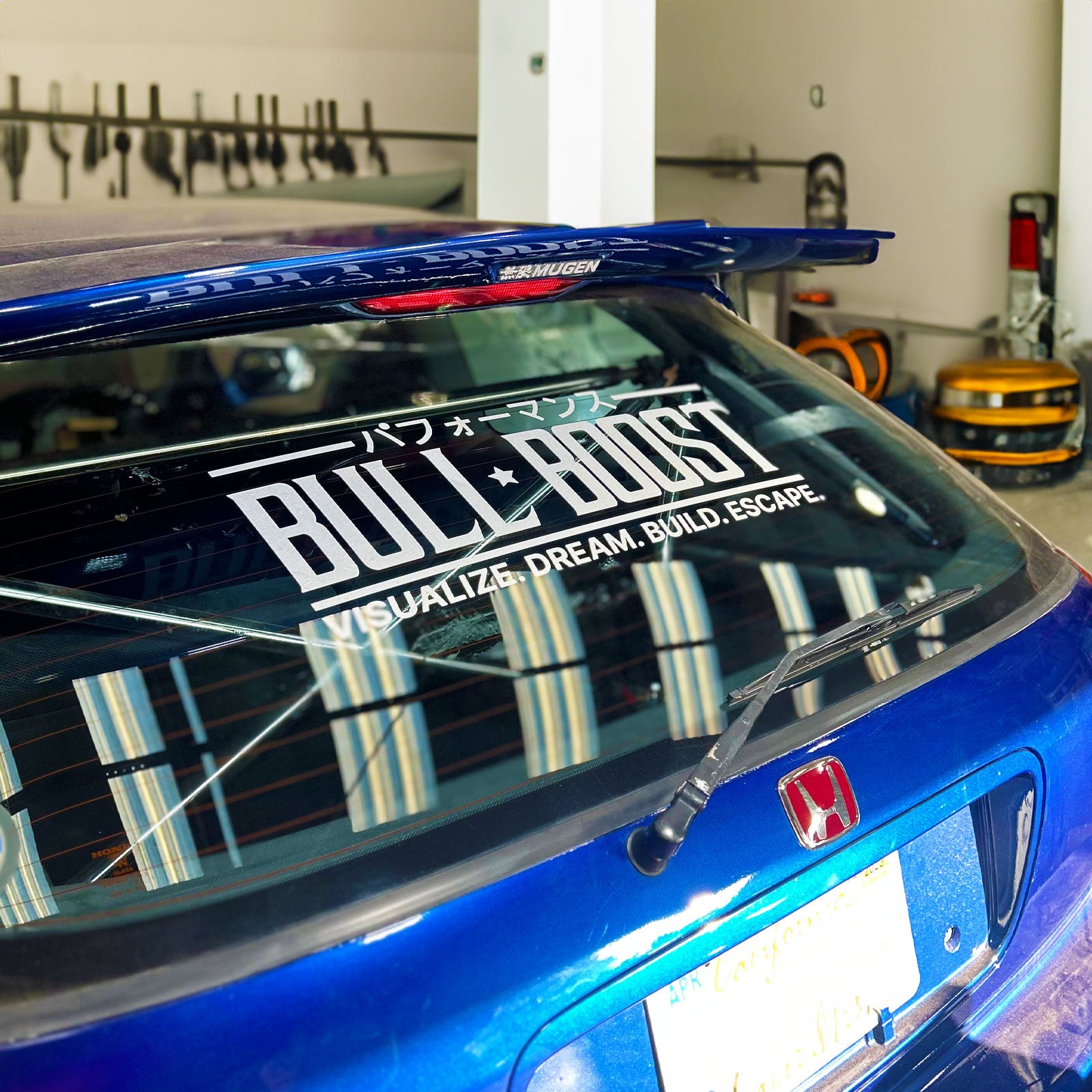 Bull Boost Visualize Vinyl Window Sticker | 30 ENTRIES