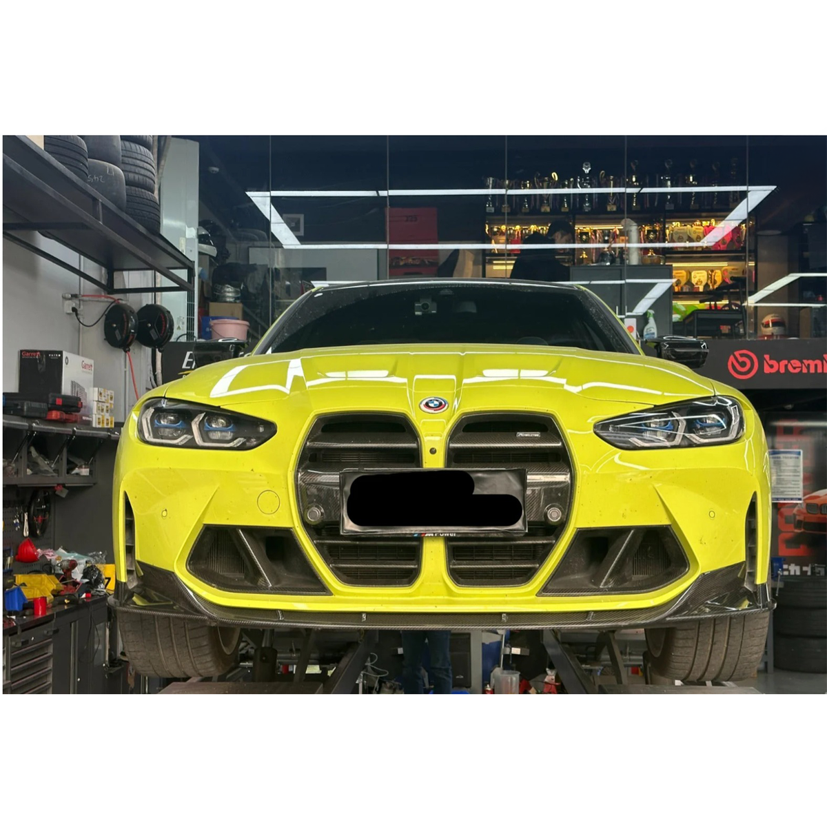 CT VI Style Dry Carbon Fiber Front Lip for BMW G80 G81 M3 G82 G83 M4 ...