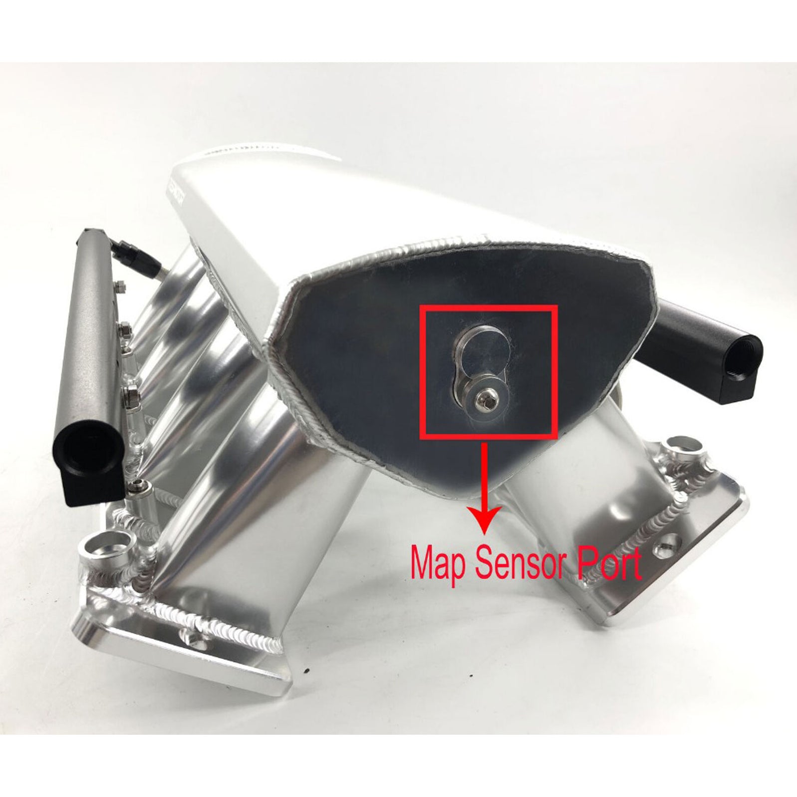 Billet LS1 LS2 LS6 92mm Intake Manifold MAP Sensor Fuel Rail Throttle