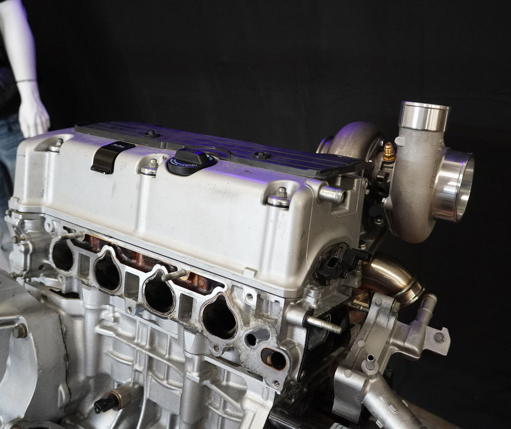 K Series Top Mount Manifold K20 K24 T4 .82 Billet Turbo K Swap Kit EG ...