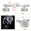 K Series Swap Adjustable EP3 Idler Pulley Belt Kit For Civic Integra Honda Tuned - Bull Boost Performance