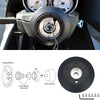 Deadboyz 350mm Steering Wheel + Short Hub Adapter Kit For Mustang Focus Fiesta Mazda - Bull Boost Performance
