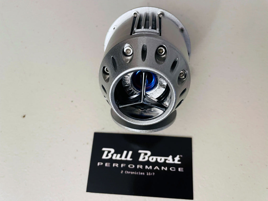 Universal SSQV BOV kit SQV Adaptor Blow Off Valve BOV Silver Stealth Sound - Bull Boost Performance