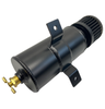 Pro Series Baffled 10AN Oil Catch Can Hose Kit and Fittings Universal AN10 Black - Bull Boost Performance