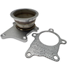 Fit T3 T4 Turbo Exhaust Down Pipe 5 Bolt Flange to 3 Inch 76mm V-Band Adapter - Bull Boost Performance