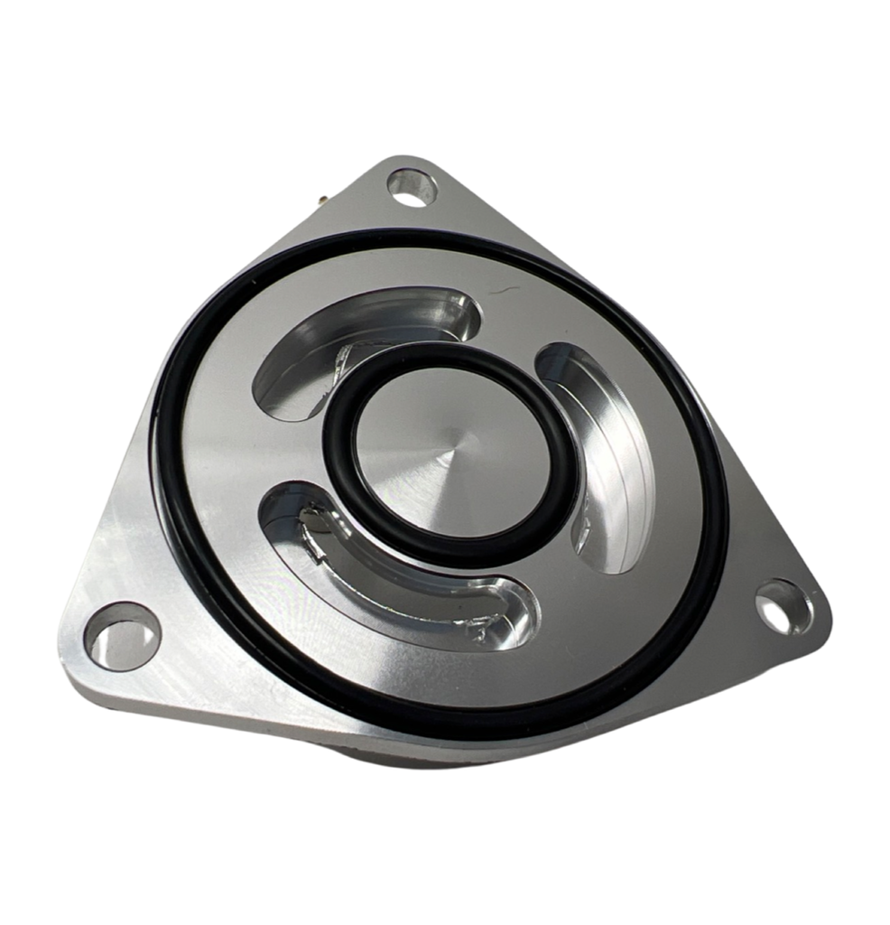 Billet Ssqv BOV Adapter Flange For HKS 13-17 Hyundai Veloster Coupe 1.6T 🇺🇸 - Bull Boost Performance