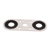 Transmission Cooler Line Adapter Plate with Gasket and 6AN Fittings Compatible with 6L80E 6L90E 8L90E Oil Seal Line Connector for Braided Hose Set - Bull Boost Performance