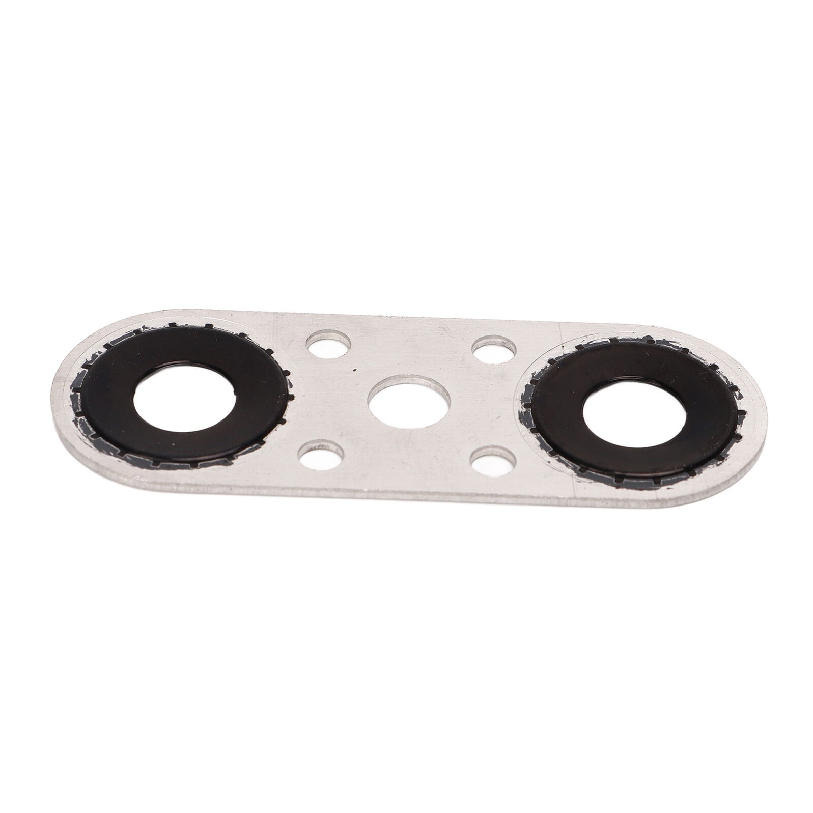Transmission Cooler Line Adapter Plate with Gasket and 6AN Fittings Co